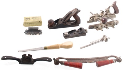Assorted Makers: Lot Of Clean & Usabl Woodworking Tools