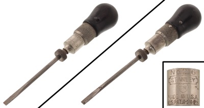 Stanley Rule & Level, No. 216: Bodmer's Patent 3" Blade Screwdriver
