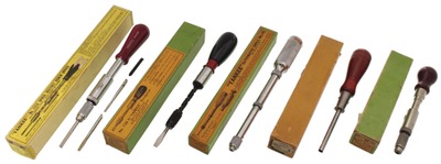 Stanley Rule & Level: Five Original Box Screwdriversh Drills