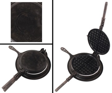 Griswold Manufacturing Company, Erie, Pennsylvania, No. 8: Cast Iron Waffle Maker