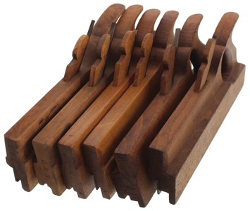 Sandusky Tool Company, Sandusky, Ohio: Three Pairs Of Hdld. T/G Molding Planes