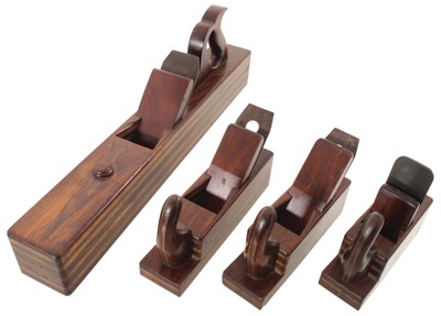Unmarked: Spectacular Set Of Four Laninated Planes