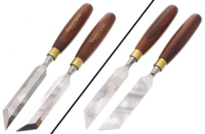 Garrett Wade, New York, New York: Pair Of Right & Left Hand Paring Chisel