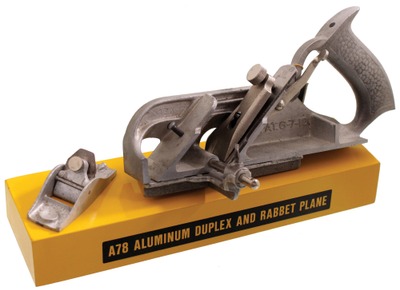 Stanley Rule & Level, No. A 78: Aluminum Body Rabbet & Filletster Plane