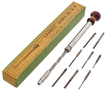 North Brothers Manufacturing Company, Philadelphia, Pennsylvania, No. 43: Scarce Small Size Push Drill