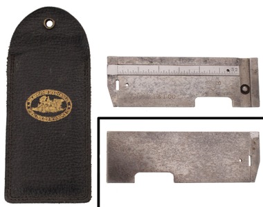Stanley Rule & Level: Rare Double Caliper Rule