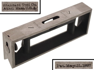 Standard Tool Company, Athol, Massachusetts, No. 205: Six-Inch Length Cast Spirit Level