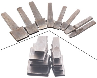 C.S. Osborne & Company, Newark, New Jersey: Set Of Eight Belt Punches