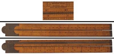 Stanley Rule & Level, No. 15: Two Foot, Two Fold Folding Rule