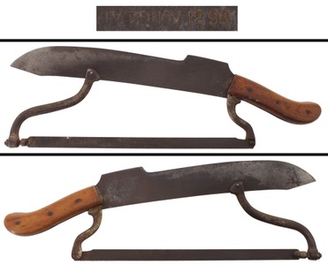 Ganzhorn, Philip/Streator, Il: Combination Butcher Saw And Knife