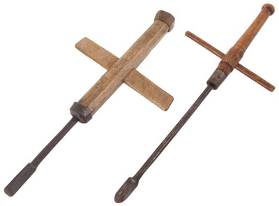 Assorted Makers: Two Early Type Breast Augers