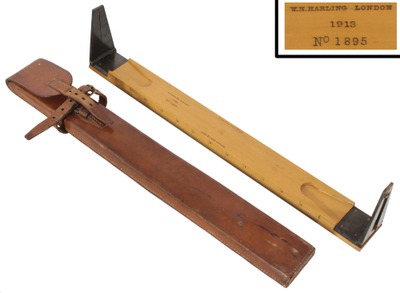 W.H. Harling, London, England: Surveyor's Precision Alidaide