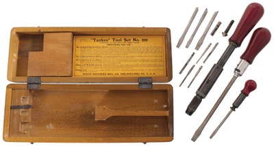 North Brothers Manufacturing Company, Philadelphia, Pennsylvania, No. 100: Screwdriver Tool Kit