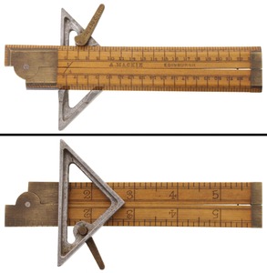 Robert Campbell, Elizabeth, New Jersey: Campbell's Patent Rule Accessory