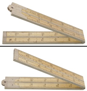 E.A. Stearns & Company, No. 48 B: Two Foot, Four Fold Folding Rule