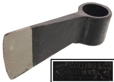 Collins & Company, Hartford, Connecticut: Unused "Export" Type Axe