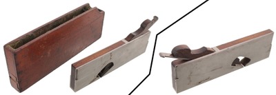 Stewart Spiers, Ayr, Scotland: Rosewood Infill Rabbet Plane
