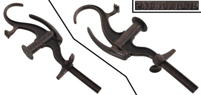 Hobbs, Joseph D./Mediapolis, Ia: Hobbs' Patent Weather Board Marking Gauge