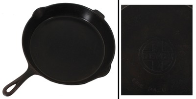 Griswold Manufacturing Company, Erie, Pennsylvania, No. 12: Rare Extra Lg. Cast Iron Frying Pan