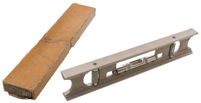 Stanley Rule & Level, No. 37: Extra Clean Nickel Plated Iron Level