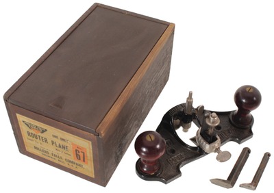 Millers Falls Company, Millers Falls, Massachusetts, No. 67: Open Throat Router Plane