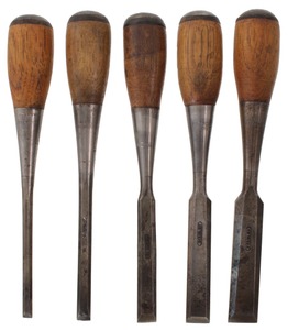 Stanley Rule & Level, No. 40: Working Set Of Five "Everlasting" Chisel