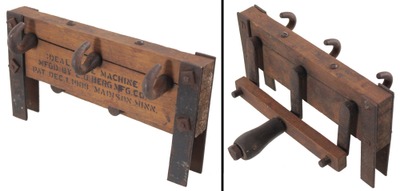 E.O. Berg Manufacturing Company, Madison, Wisconsin (Unmarked): Patent Three-Strand Rope Winder
