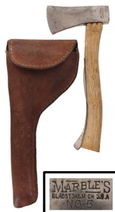 Marble's Arms & Manufacturing Company, Gladstone, Michigan, No. 5: Folding Camp Hatchet