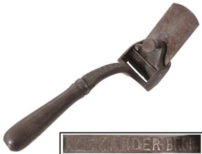 Alexander Brothers: Unusual Cast Iron Wood Scraper