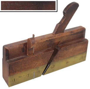 Alex. Mathieson & Son, Glasgow, Scotland: Rare Dovetail Molding Plane