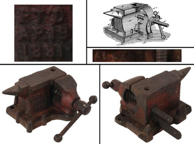 Allen, Joseph/Palmyra, Ny: Patent Combination Anvil & Vise