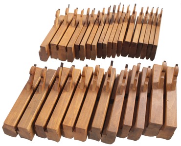 Greenfield Tool Company, Greenfield, Massachusetts: Partial Set Of H/R Molding Planes