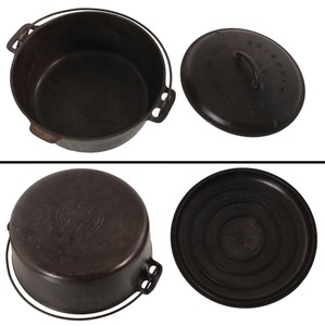 Griswold Manufacturing Company, Erie, Pennsylvania, No. 9: Extra Clean "Tite Top Dutch Oven"