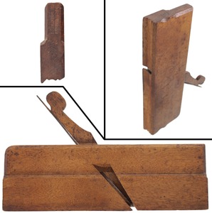 Jo' Fuller, Providence, Rhode Island: Early Yellow Birch Ovolo Molding Plane