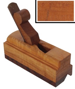 P. Callen, Milwaukee, Wisconsin: Small Size Tropical Hdwd. Chamfer Plane