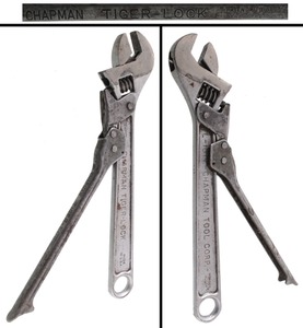 Chapman Tool Co./Brighton, Mi: The Chapman "Tiger Lock" Nut Wrench