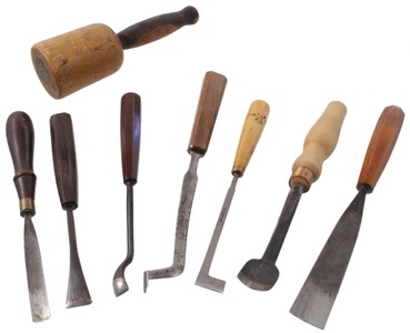Assorted Makers: Lot Of Clean & Usabl Carving Tool