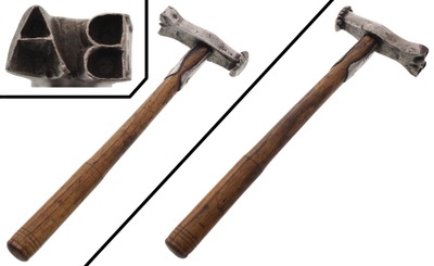 Unmarked: Early Hand Forged Marking Hammer