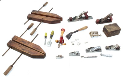 Assorted Makers: Lot Of Clean & Usabl Woodworking Tools