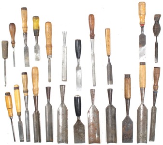 Assorted Makers: Lot Of Assorted Gouges And Chisels