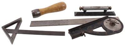 Model Manufacturing Company, Philadelphia, Pennsylvania: Patent Adjustable Combination Square