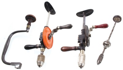 Assorted Makers: Four Clean Drilling And Boring Tools