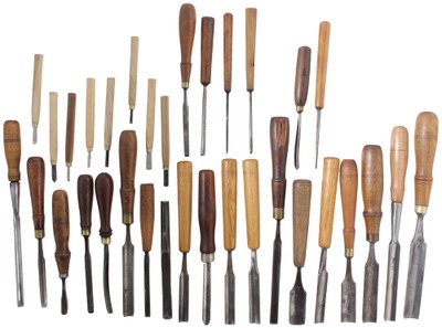 Assorted Makers: Lot Of Clean & Usabl Gouges