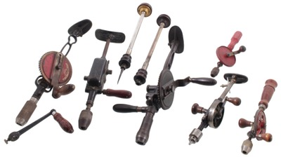 Assorted Makers: Lot Of Asst. Hand & Breast Drills