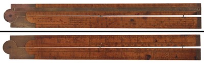 E.A. Stearns & Company, Brattleboro, Vermont, No. 5: Two Foot, Four Fold Folding Rule
