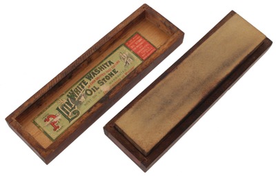 Pike Manufacturing Company, Pike, New Hampshire: "Lily White Washita" Oilstone