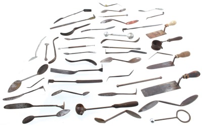 Assorted Makers: Wkg. Set Of Founders Sand Casting Tools