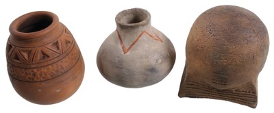Assorted Makers: Three Native Amer. Pottery Pieces
