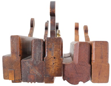 Gabriel, (London): Five Early London Mkr. Molding Planes