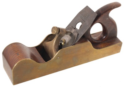 Unmarked: Craftsman Made Brass Body Infill Plane